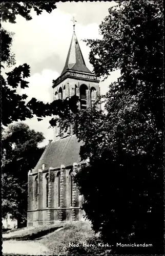 Ak Monnickendam Waterland Nordholland Niederlande, Ned. Herv. Kerk