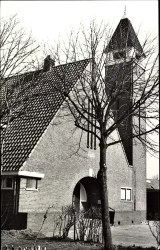 Ak Westzaan Zaanstad Nordholland Niederlande, Geref. Kerk