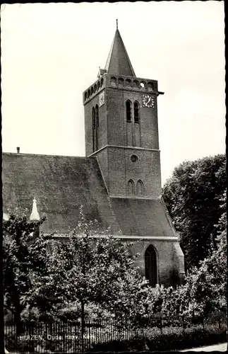 Ak Huizen Nordholland Niederlande, Oude Herv. Kerk