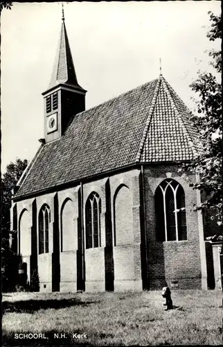 Ak Schoorl Nordholland Niederlande, N. H. Kerk