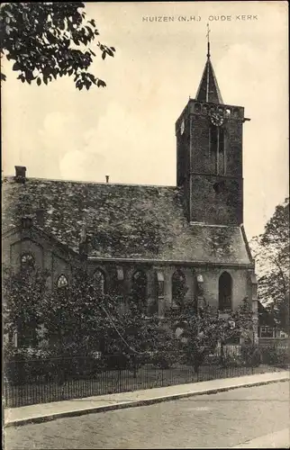 Ak Huizen Nordholland Niederlande, Oude Kerk