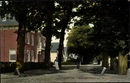 Ak Heemstede Groenendaal Nordholland, Raadhuisstraat