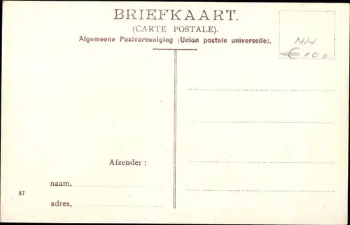 Ak Heemstede Groenendaal Nordholland, Raadhuisstraat