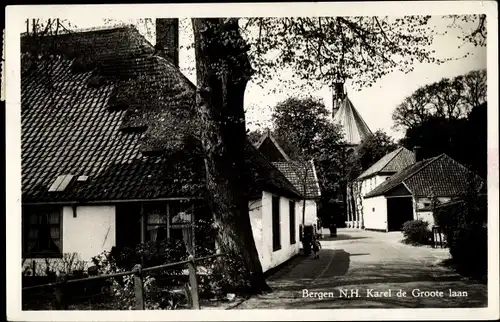 Ak Bergen Nordholland Niederlande, Karel de Groote laan