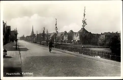 Ak Heemstede Groenendaal Nordholland, Kerklaan