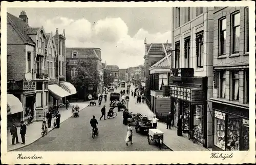 Ak Zaandam Zaanstad Nordholland, Westzijde