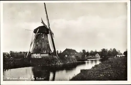 Ak Wormer Nordholland, Molen De Koker