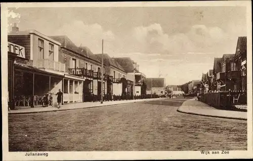 Ak Wijk aan Zee Beverwijk Nordholland Niederlande, Julianaweg