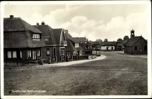 Ak Huisduinen Den Helder Nordholland Niederlande, Badhuisstraat