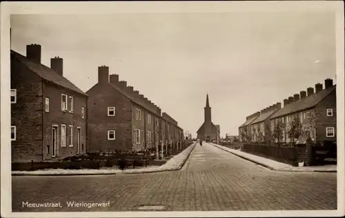 Ak Wieringerwerf Wieringen Nordholland Niederlande, Meeuwstraat