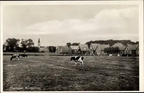 Ak Wieringen Nordholland, Koogerweg