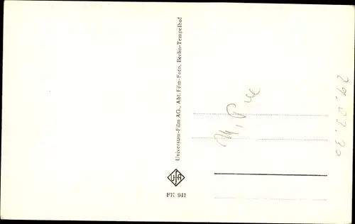 Ak Schauspielerin Herta Staal, Portrait, UFA Film, Autogramm