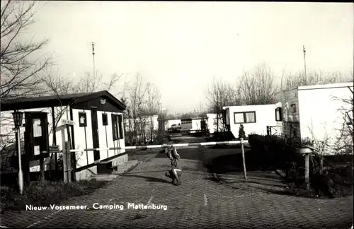 Ak Nieuw Vossemeer Nordbrabant, Camping Mattenburg