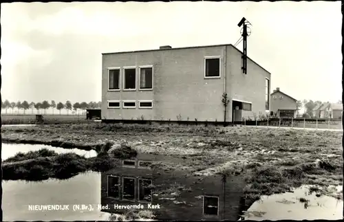 Ak Nieuwendijk Nordbrabant, Ned. Herv. Kerk