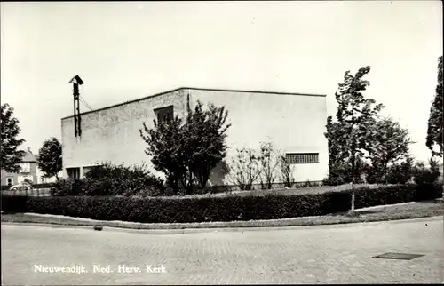 Ak Nieuwendijk Nordbrabant, Ned. Herv. Kerk