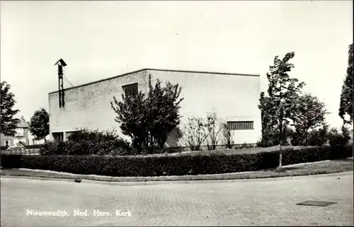 Ak Nieuwendijk Nordbrabant, Ned. Herv. Kerk