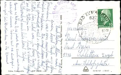 Ak Motorschiff Karl Marx am Königstein, Sächsische Schweiz, Elbe