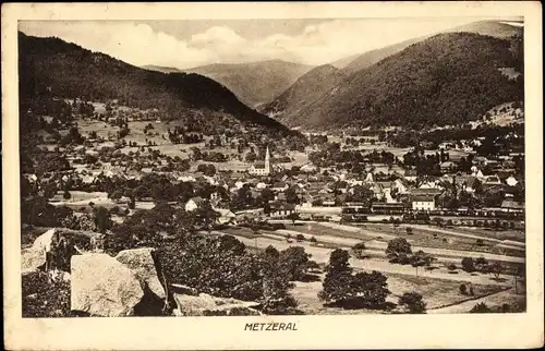 Ak Metzeral Elsass Haut Rhin, Gesamtansicht