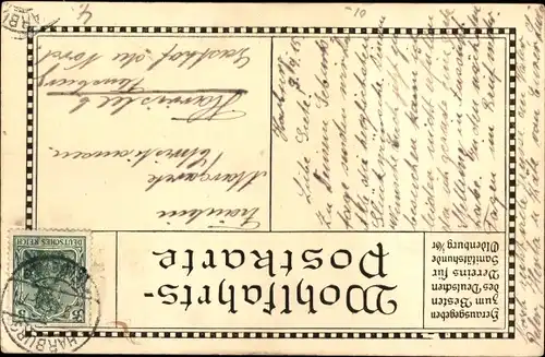 Ak Generalfeldmarschall Paul von Hindenburg, Portrait