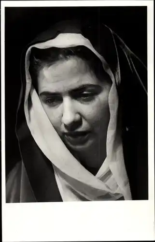 Foto Ak Schauspielerin als Maria, Passionsspiel Tegelen, Unbekannte Persönlichkeit