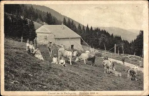 Ak Chalet de la Mathoulaz, Alphütte