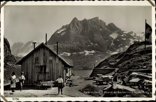 Ak Les Perrons, Restaurant Cabane de Barberine