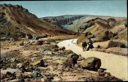 Ak Theben Ägypten, Vallee des Rois