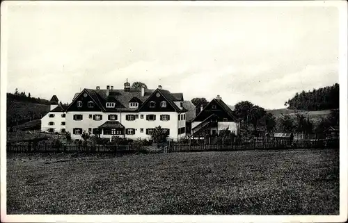 Ak Altenbach Kumhausen Bayern, Viehaltungs- und Melkerschule