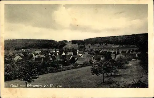 Ak Erbstetten Ehingen an der Donau, Panorama