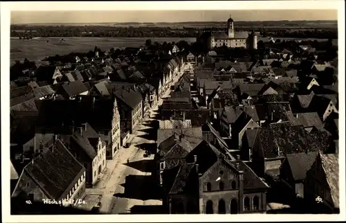 Ak Höchstädt an der Donau Schwaben, Stadtübersicht