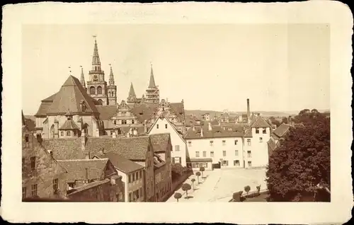 Ak Ansbach in Mittelfranken Bayern, Ortsansicht