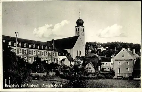 Ak Bruckberg Mittelfranken, Anstaltskirche