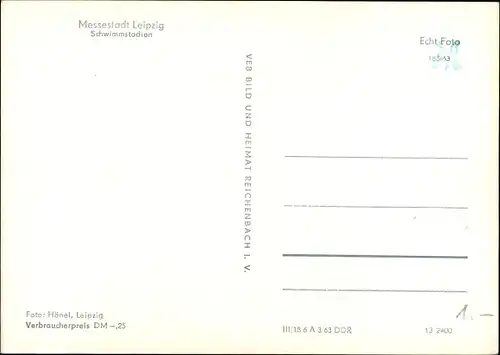 Ak Leipzig in Sachsen, Schwimmstadion, Zuschauer, Sprungturm