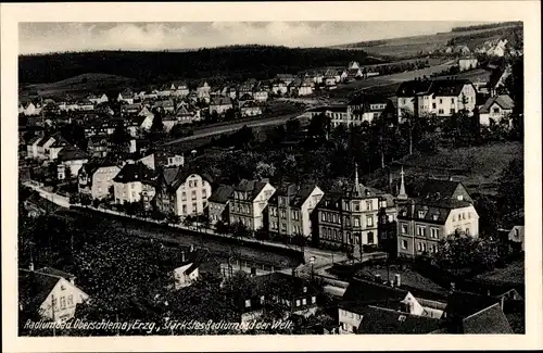 Ak Oberschlema Bad Schlema im Erzgebirge Sachsen, Panorama