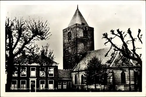 Ak Schoonrewoerd Utrecht Niederlande, Ned. Herv. Kerk