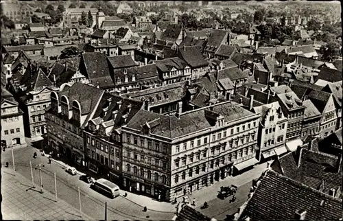 Ak Naumburg an der Saale, Teilansicht