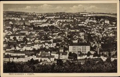 Ak Reichenbach im Vogtland, Ortsansicht
