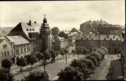 Ak Treuen im Vogtland, Marktplatz
