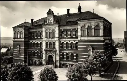 Ak Treuen im Vogtland, Lessingschule