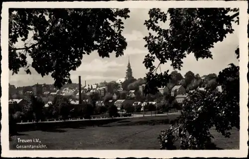 Ak Treuen im Vogtland, Gesamtansicht
