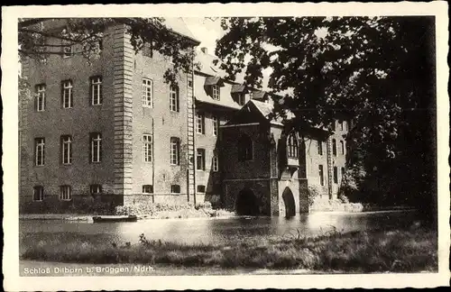 Ak Brüggen am Niederrhein, Schloss Dilborn