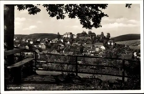 Ak Daun in der Eifel, Gesamtansicht