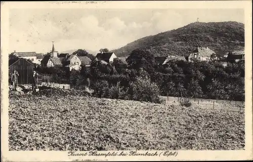 Ak Hasenfeld Heimbach in der Eifel, Teilansicht