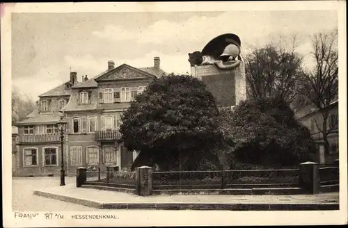 Ak Frankfurt am Main, Hessendenkmal