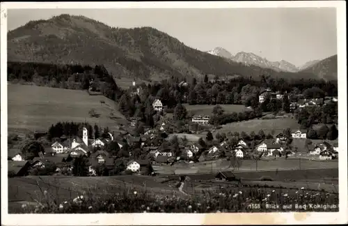 Ak Bad Kohlgrub in Oberbayern, Panorama vom Ort
