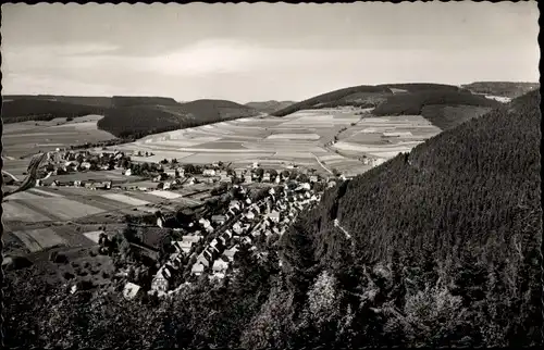 Ak Willingen im Upland Waldeck Hessen, Fliegeraufnahme