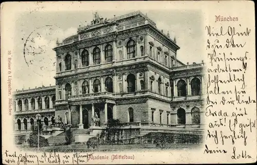 Ak München, Akademie Mittelbau