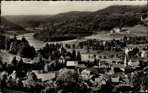 Ak Unterleinleiter in der fränkischen Schweiz, Panorama