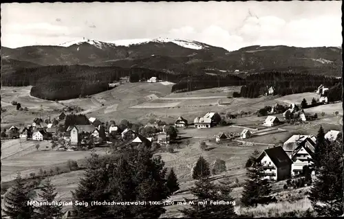 Ak Saig Lenzkirch im Schwarzwald, Feldberg, Panorama