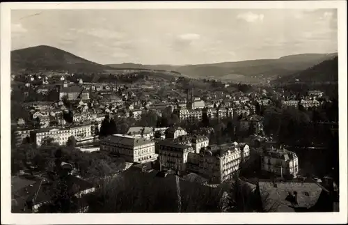 Ak Lichtenthal Lichtental Baden Baden am Schwarzwald, Blick von Schloss Solms